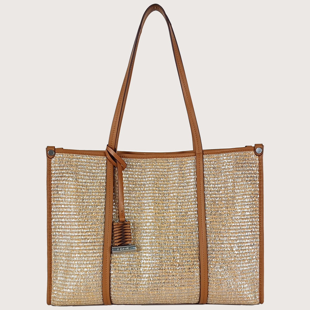 Ana Raffia Tote