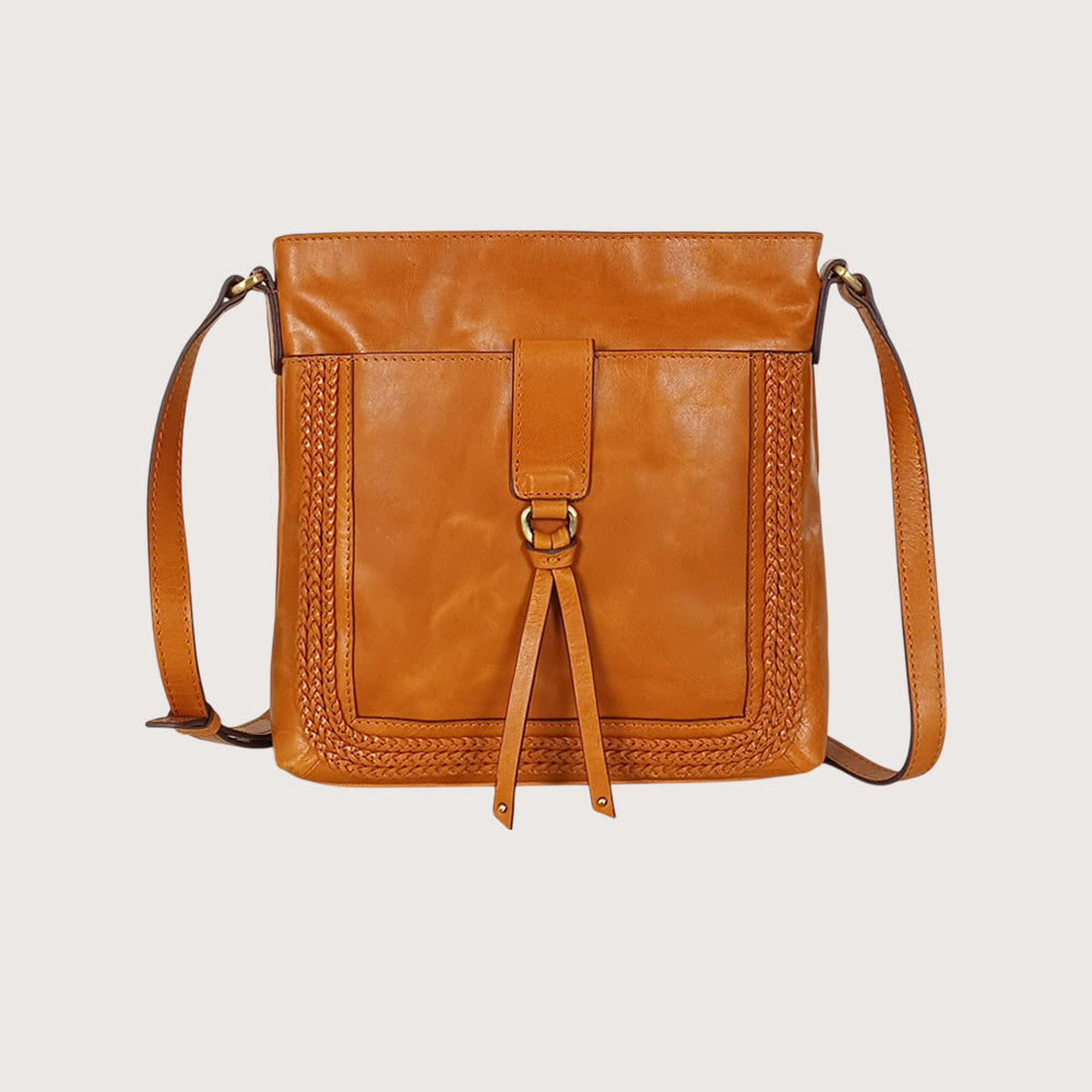 Anna Woven City Crossbody