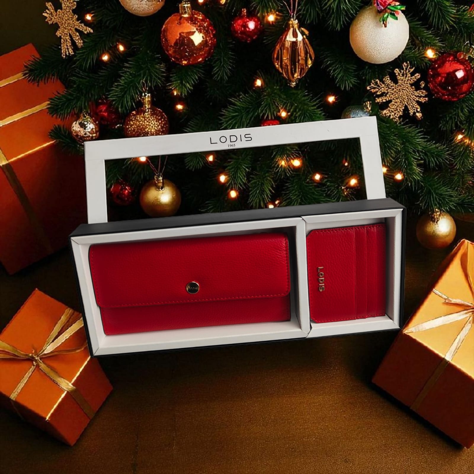 Kate Large Flap + Card Case Gift Set